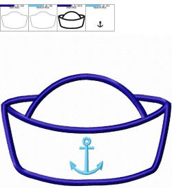 Sailor hat clipart - Clipart Collection | Sailor hat clip ...