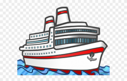 Cruise Clipart Small Ship - Cruise Ship Clipart Black And ...
