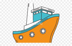Cruise Clipart Orange Boat - Cruise Ship - Png Download ...
