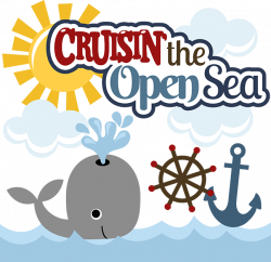 Cruisin' The Open Sea SVG Scrapbook Collection whale svg file cruise ...