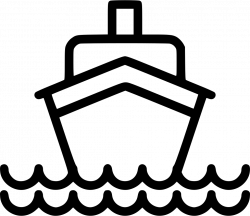 Ship Cruise Boat Sea Luxury Svg Png Icon Free Download (#537634 ...