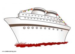 Cruise Ship Clip Art One the Sea - Clipart1001 - Free Cliparts