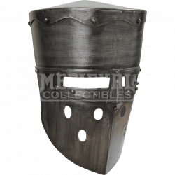 Crusader Helmet - Dark Metal Finish - MCI-2452-1 from Medieval ...