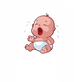 Infant Cartoon Drawing Child - Crying Baby 650*720 transprent Png ...