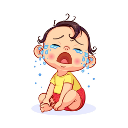 Crying Clipart bad baby 18 - 1000 X 1000 Free Clip Art stock ...