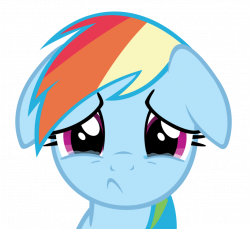 Image - Rainbow dash cry by cptofthefriendship-d4nwd03.png | The ...