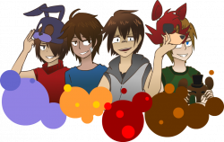 FNAF] Crying child's brother and his friends by Ch0c0lateCream on ...