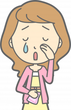 Clipart - Crying Female (#3)