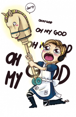Pewds in Alice: Madness Returns - HOBBY HORSE GET! by 0-SD-0 on ...