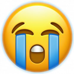 crying cry emojisticker emojiiphone emoji naklejka...
