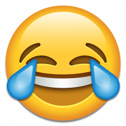 Face With Tears Of Joy Emoji transparent PNG - StickPNG