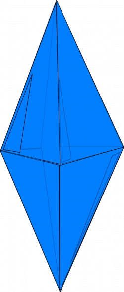 Clipart - Blue Crystal