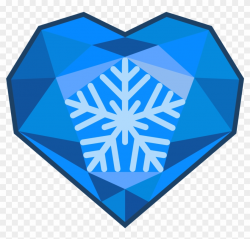 Crystal Clipart Electric Blue - Mlp Ice Cutie Mark, HD Png ...