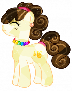 OLD - Crystal Pony Honey Drops by Twisted-Geode on DeviantArt