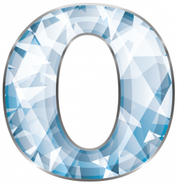 Crystal Number Zero PNG Clipart Image | Gallery Yopriceville - High ...