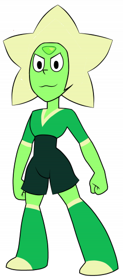 Steven Universe Peridot Possible Regeneration/New Form as a crystal ...