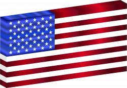 Clipart - 3D USA Flag