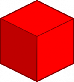 Big Red Cube Clip Art at Clker.com - vector clip art online, royalty ...