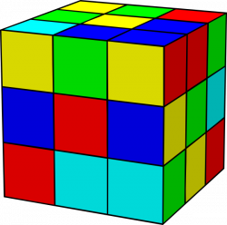 Rubik Cube Clip Art at Clker.com - vector clip art online, royalty ...