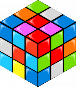 Rubiks Cube - Color Rubik's Cube 1850*2135 transprent Png Free ...