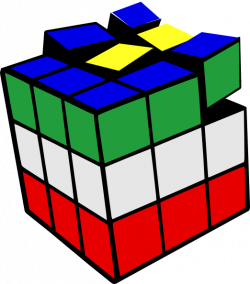 Cube clipart colorful cube - Graphics - Illustrations - Free ...