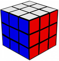 OnlineLabels Clip Art - Rubik's Cube