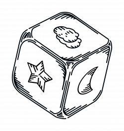 Clipart - Cube (outlines)