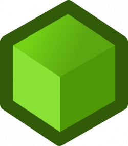 Green Cube Clip Art at Clker.com - vector clip art online, royalty ...