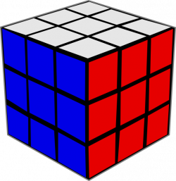 Rubik Cube 3 Clip Art at Clker.com - vector clip art online, royalty ...