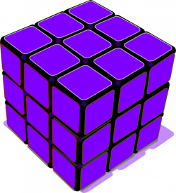 Rubiks Cube White Changed Clip Art at Clker.com - vector clip art ...