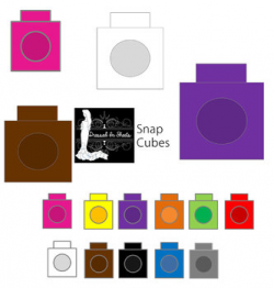 Snap Cubes Clip Art