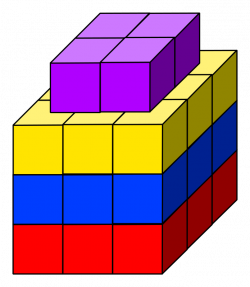 Clipart - cube tower 02