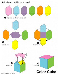origami Color Cube