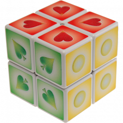 2x2x2 Braille Cube 1 | Rubik's Cube & Others | Puzzle Master Inc