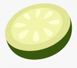 Cucumber Clipart - Draw A Cucumber Slice #145546 - Free ...