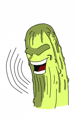 Pickled cucumber Mammal Cartoon Clip art - Dill Pickle 809*1273 ...