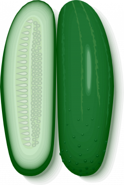 Clipart - cucumbers