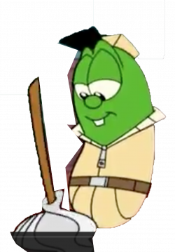 Image - Animated Larry as a janitor.png | Larryboy: The Cartoon ...