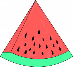 Clipart - Slice Watermelon Sketch
