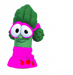 Image - Libby asparagus as pinkie pie 2.png | VeggieTales - It's For ...
