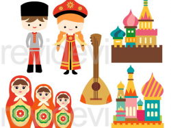 Russian Culture Clip Art Graphics by revidevi - Teaching Resources - Tes