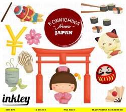 Japan Clipart, Japan Clip Art, Japan Png, Culture Clipart, Tradition  Clipart, Cute Kids Clipart, Tree Clipart, Kimono Clipart, Japanese