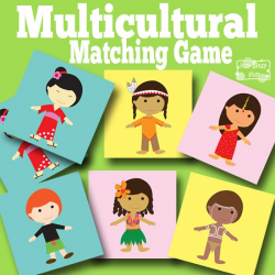 Multicultural Memory Game - Free Printables for Kids ...
