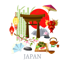 Culture of Japan Tradition Illustration - Japan 5000*5000 transprent ...