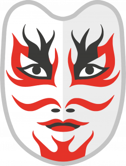 Clipart - Japanese Mask