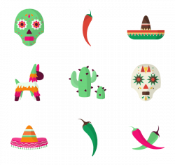 Mexican Icons - 1,206 free vector icons