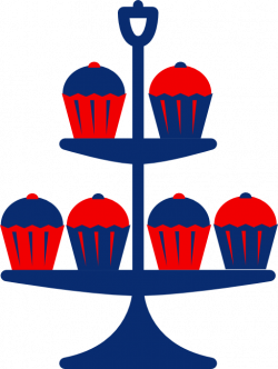 Jubilee Cake Stand Blue Clipart | i2Clipart - Royalty Free Public ...