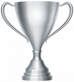 Silver Trophy Cup Award Transparent PNG Clip Art Image | Gallery ...