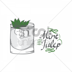 Cocktail clipart mint julep - Graphics - Illustrations - Free ...