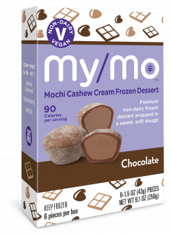Salted Caramel Mochi Cashew Cream Frozen Dessert | My/Mo Mochi Ice Cream